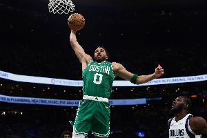 几成功力？塔图姆本赛季复出4战场均19.8分8.5板4.5助1.3断