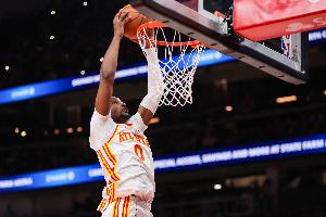 场均14.8分7.5板！明天老鹰客战火箭 库明加因左膝伤病管理缺阵