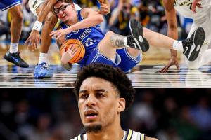 NCAA外号GOAT毕业~多米尼加勒布朗25+6淘汰大学约基奇 密歇根16强