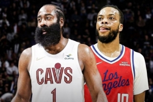 换队后数据：加兰21.4分7助+6胜3负 哈登20.9分7.8助+13胜4负