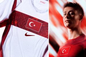 官方：土耳其发布国家队新球衣 其设计灵感来源于2002年世界杯