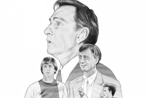 克鲁伊夫去世10周年纪念日，阿贾克斯社媒缅怀：永远的克鲁伊夫