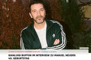 拜仁官方杂志专访布冯：诺伊尔不要急于决定，要倾听内心的声音