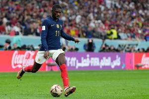 登贝莱自2022年后首次在法国队助攻，国家队4次助攻3次传给姆巴佩