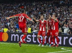 拜仁本赛季多项数据领跑德甲：进109球、失29球、场均5次绝佳机会