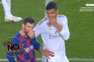 即将联手？名场面：当年国家德比，梅西卡塞米罗交谈甚欢！